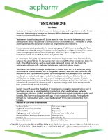 TESTOSTERONE-INFORMATION